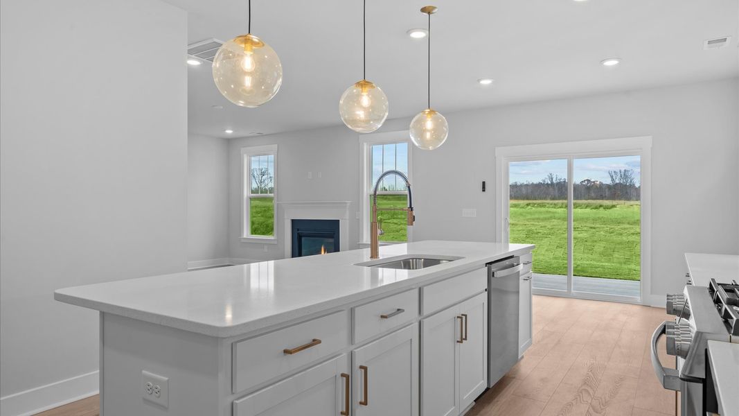 Furnished interior view inside a new home in Harrier Point, Woodruff (Image 11).