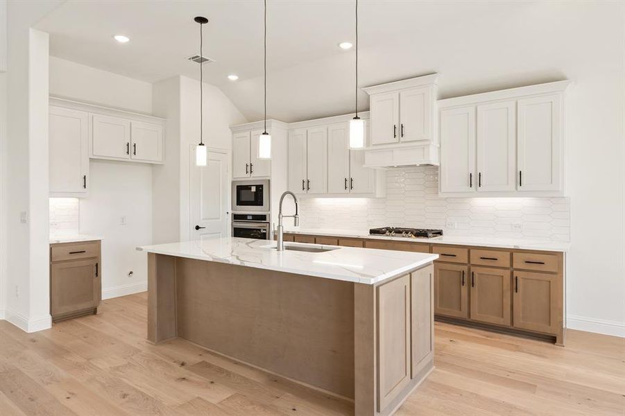 Furnished interior view inside a new home in Willow Wood Classic 50, McKinney (Image 16).