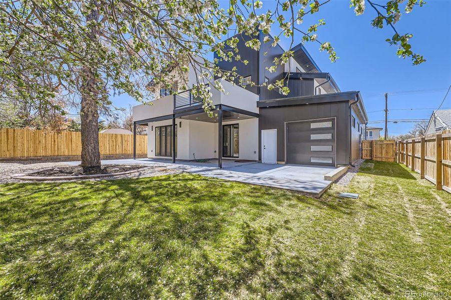 Exterior details and patio area of a home in , Denver (Image 3).