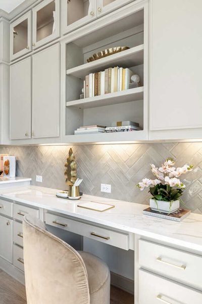 Representative Breakfast Nook/Work Area - some options shown