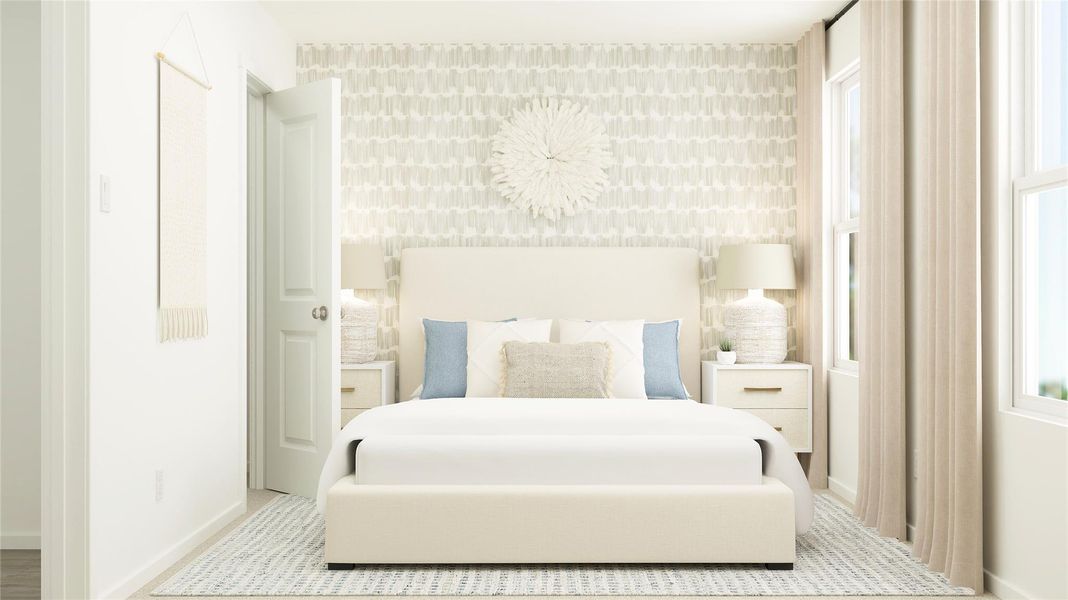 Furnished interior view inside a new home in Summerside: Stonehill Collection, Lockhart (Image 6).