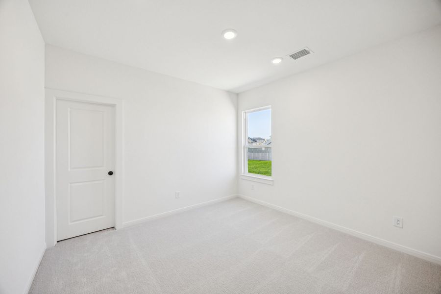 Representative unfurnished interior of a home built from the Percy by Normandy Homes in Rainwater Crossing, Celina (Image 10).