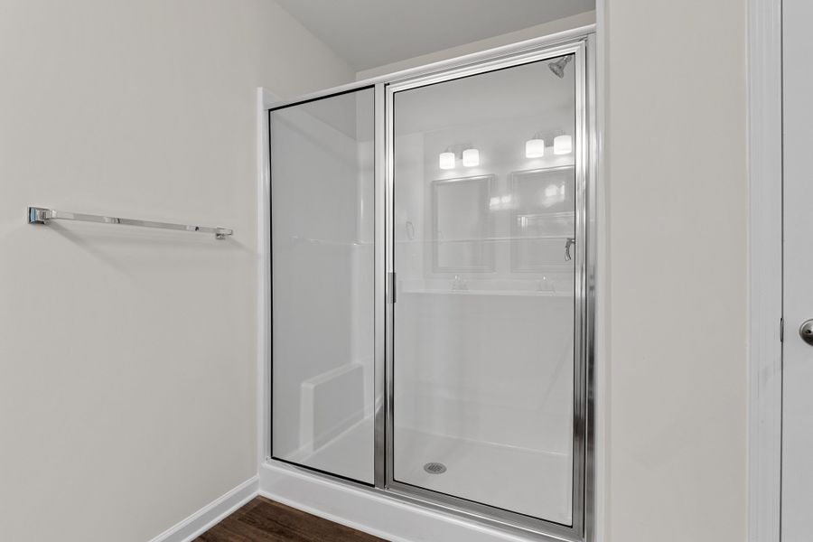 Representative interior finishes for a home built from the Larch Duplex by McGuinn Homes in South Lake Commons, Lexington (Image 9).