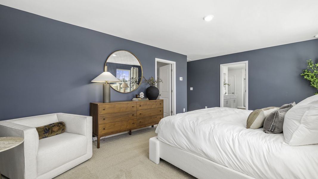 Furnished interior view inside a new home in Aspen Place, Thomasville (Image 14).