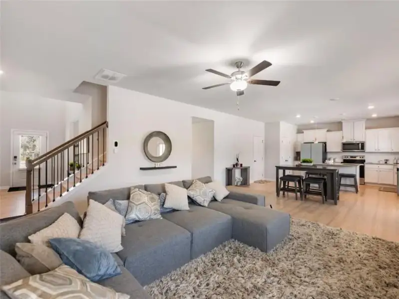 Furnished interior view inside a new home in Joel's Landing, Monroe (Image 14).