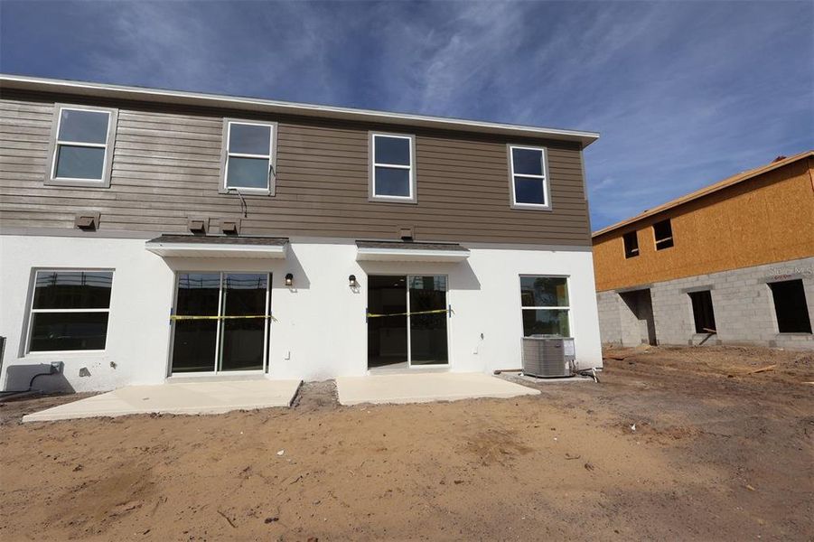 In-progress construction of a new home in Tyson Ranch, Orlando, FL (Image 18).