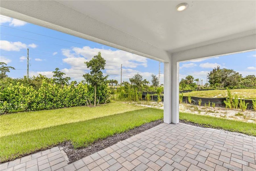 Exterior details and patio area of a home in Sea Cove, Punta Gorda (Image 3). Exterior details and patio area of a home in Sea Cove, Punta Gorda (Image 3).
