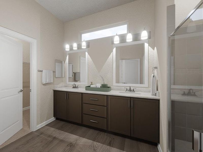 Your suite is complete with a walk-in wardrobe and private en-suite bath. (Artist`s rendering) Your suite is complete with a walk-in wardrobe and private en-suite bath. (Artist`s rendering)
