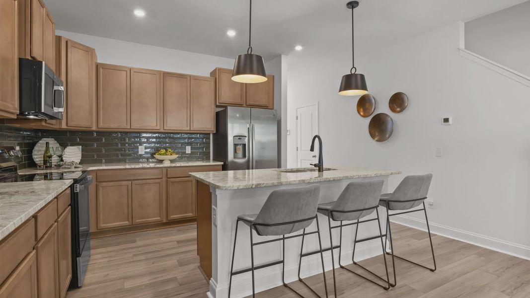 The Litchfield Plan by DBR Homes in Charlotte, NC - Kitchen