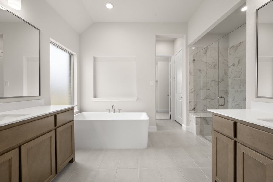 Furnished interior view inside a new home in Paloma Ranch, New Fairview (Image 9).