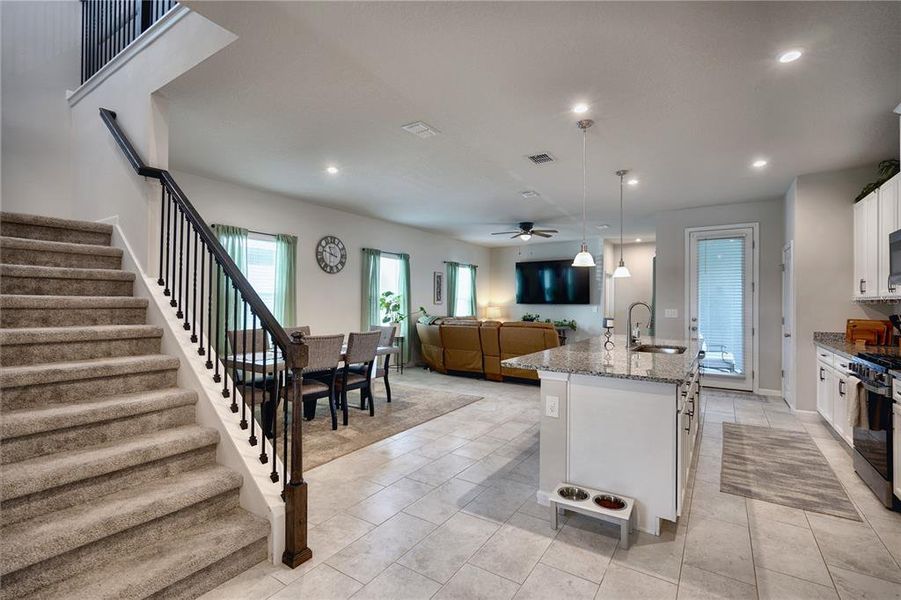 Furnished interior view inside a new home in , Apopka (Image 7). Furnished interior view inside a new home in , Apopka (Image 7).