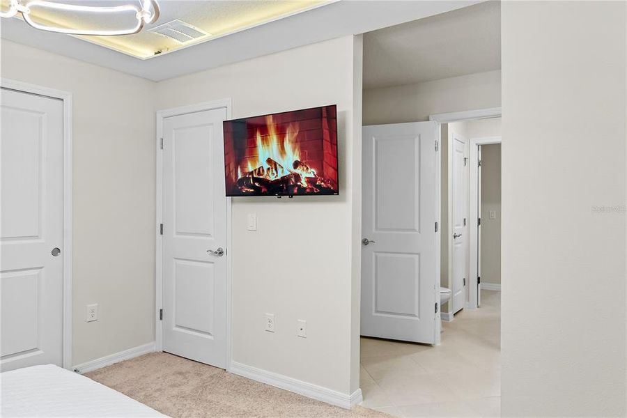 Furnished interior view inside a new home in , Clermont (Image 31). Furnished interior view inside a new home in , Clermont (Image 31).