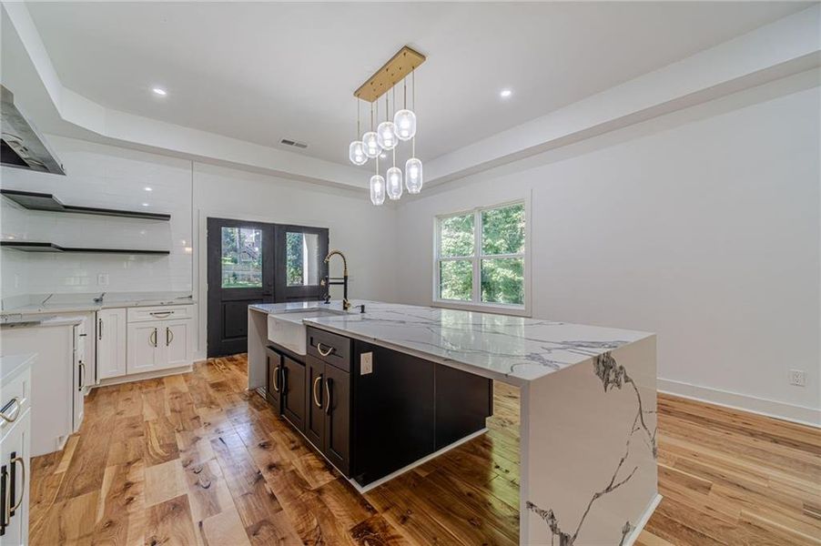 Furnished interior view inside a new home in , Flowery Branch (Image 30).
