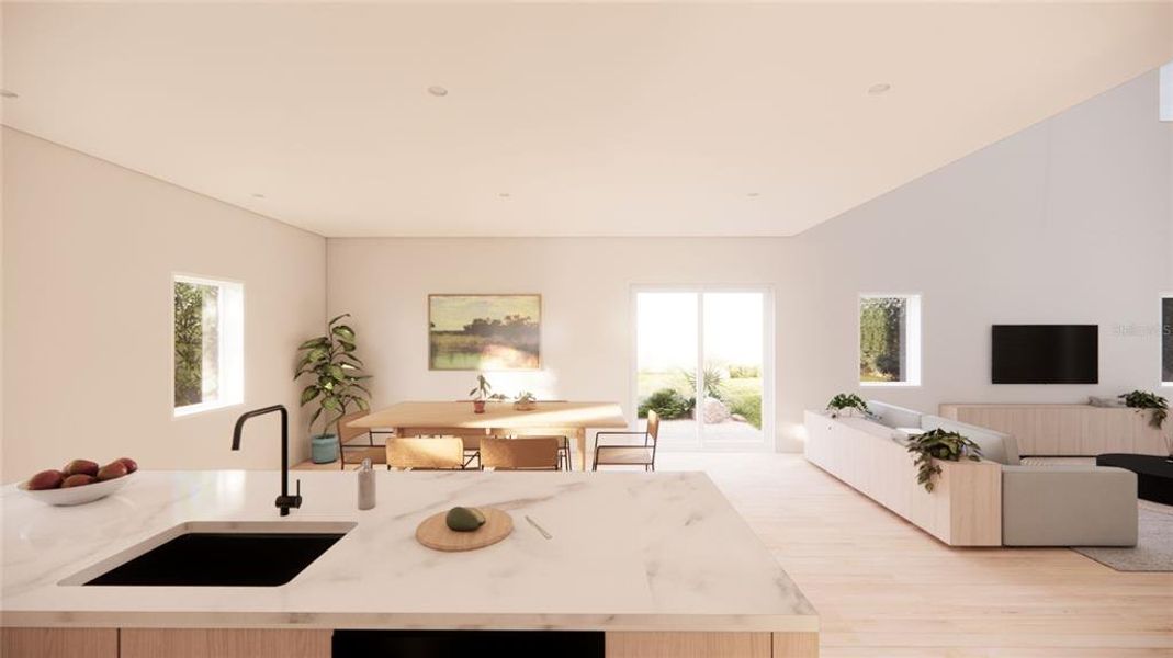 Furnished interior view inside a new home in , Lady Lake (Image 5).