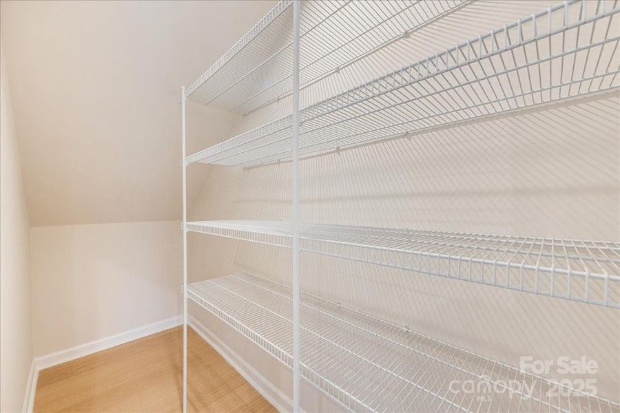 Large Walk-In Pantry.