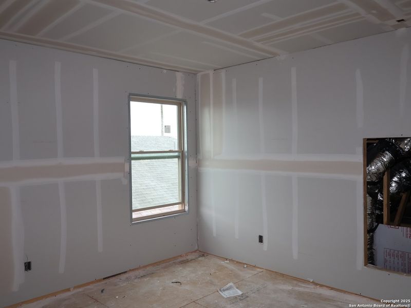 In-progress construction of a new home in Meadows at Clear Springs, New Braunfels, TX (Image 22).