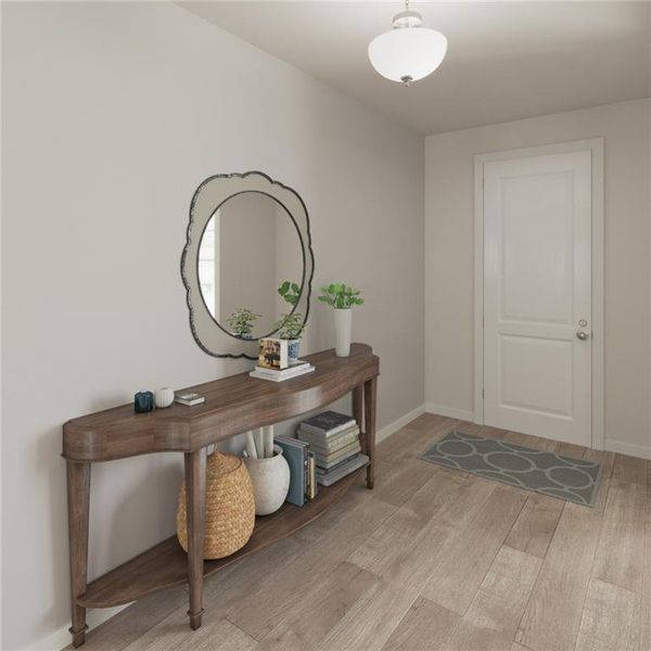 Furnished interior view inside a new home in Kingsley, Acworth (Image 40).