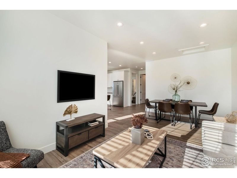 Furnished interior view inside a new home in Eagle Brook Meadows, Loveland (Image 5).