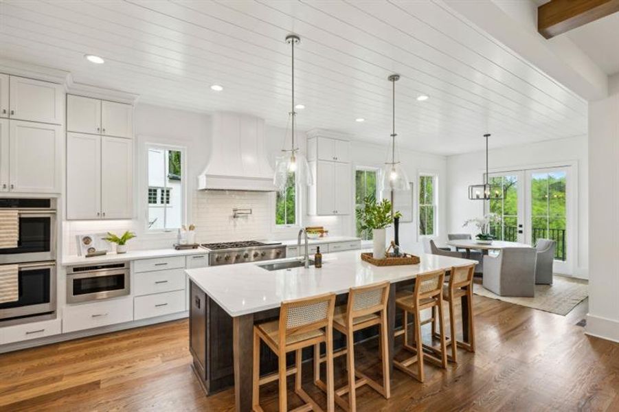 Furnished interior view inside a new home in , Atlanta (Image 32).