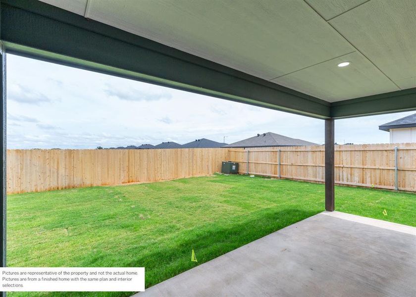 Exterior details and patio area of a home in , Abilene (Image 2).