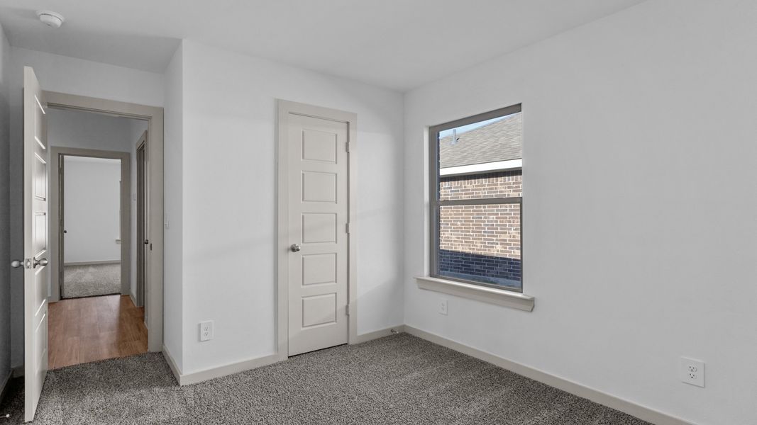 Representative unfurnished interior of a home built from the The Harris by D.R. Horton in Terra Vista, Lubbock (Image 18). Representative unfurnished interior of a home built from the The Harris by D.R. Horton in Terra Vista, Lubbock (Image 18).