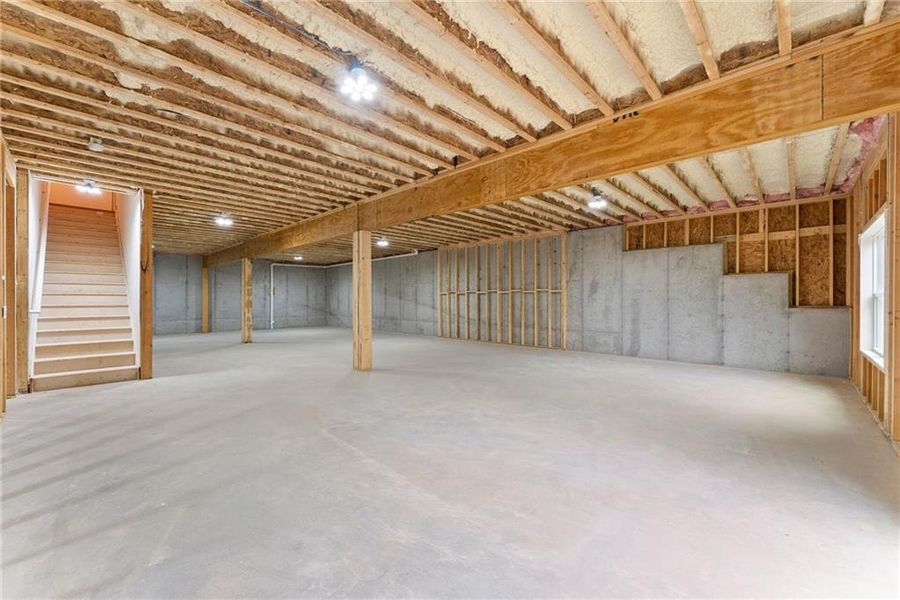 In-progress construction of a new home in , Baldwin, GA (Image 59).