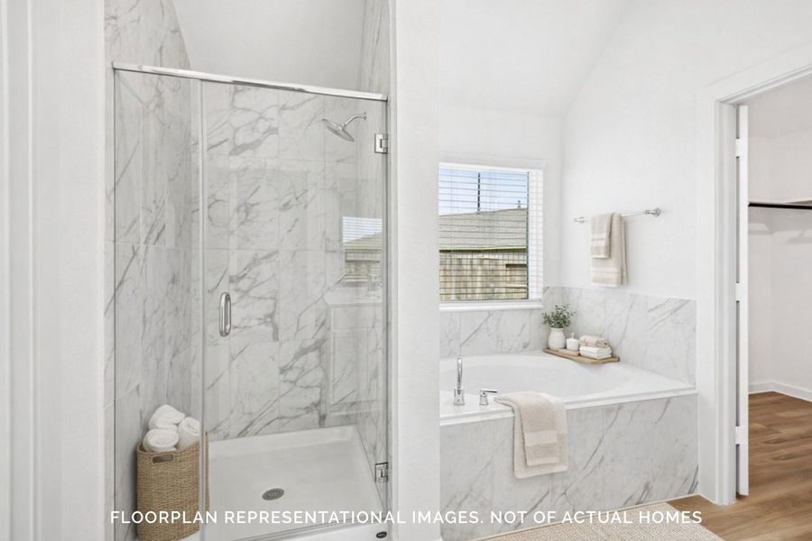 Furnished interior view inside a new home in Miller's Pond, Rosenberg (Image 12).