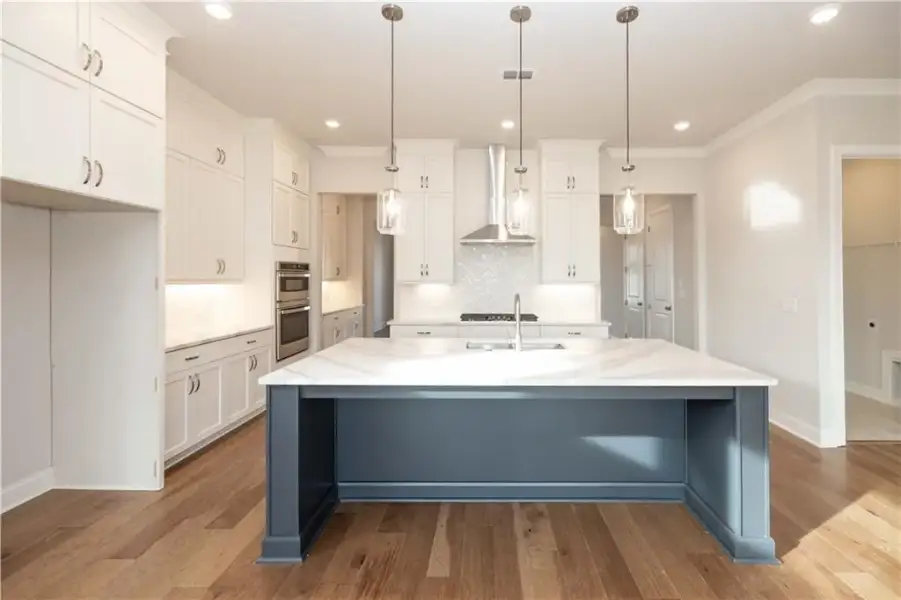 Furnished interior view inside a new home in Aberdeen, Hoschton (Image 11).