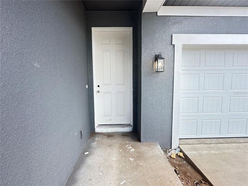 Exterior details and patio area of a home in Berry Bay, Wimauma (Image 3).