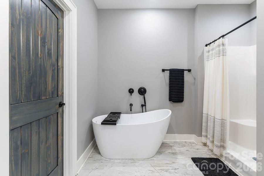 Furnished interior view inside a new home in , Hendersonville (Image 19).