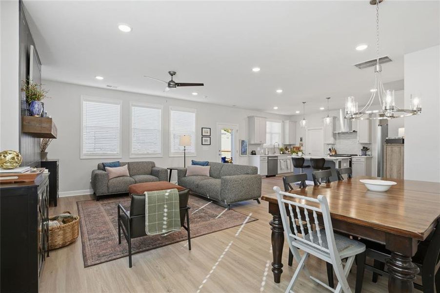 Furnished interior view inside a new home in Avenbrook, Mableton (Image 25).