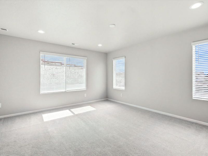 Spacious, unfurnished interior of a new home in Poudre Heights: The Lakes Collection, Windsor (Image 15). Spacious, unfurnished interior of a new home in Poudre Heights: The Lakes Collection, Windsor (Image 15).