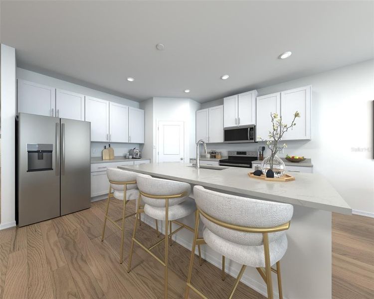 Furnished interior view inside a new home in Coasterra - Reserve Series, Palmetto (Image 3).