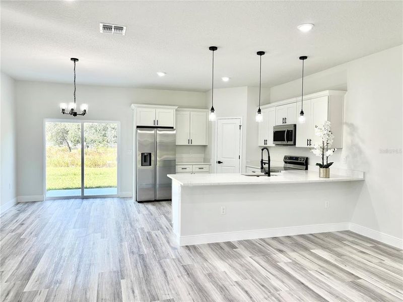 Furnished interior view inside a new home in , Ocala (Image 5).