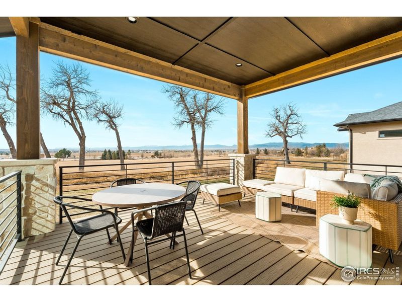 Exterior details and patio area of a home in , Timnath (Image 4).