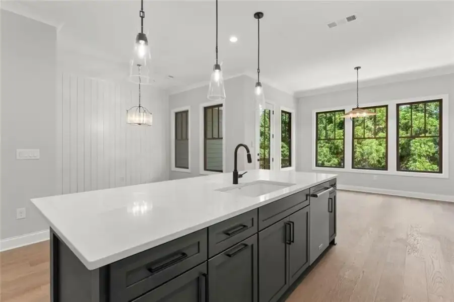 Furnished interior view inside a new home in , Senoia (Image 10).