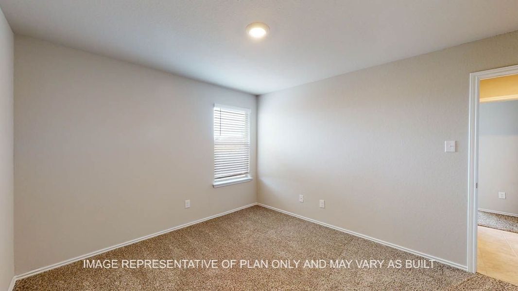 Representative unfurnished interior of a home built from the Texas Cali by D.R. Horton in Victory Ranch, Killeen (Image 12).