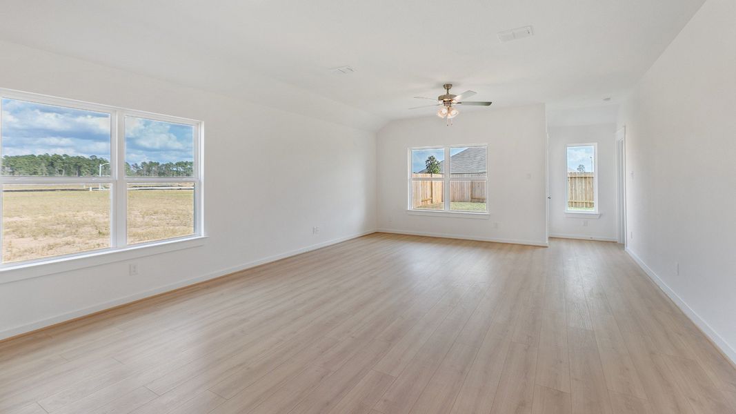 Furnished interior view inside a new home in Cielo, Conroe (Image 12). Furnished interior view inside a new home in Cielo, Conroe (Image 12).