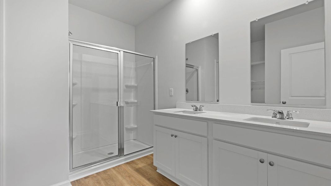 Furnished interior view inside a new home in Carolina Groves, Moncks Corner (Image 8). Furnished interior view inside a new home in Carolina Groves, Moncks Corner (Image 8).