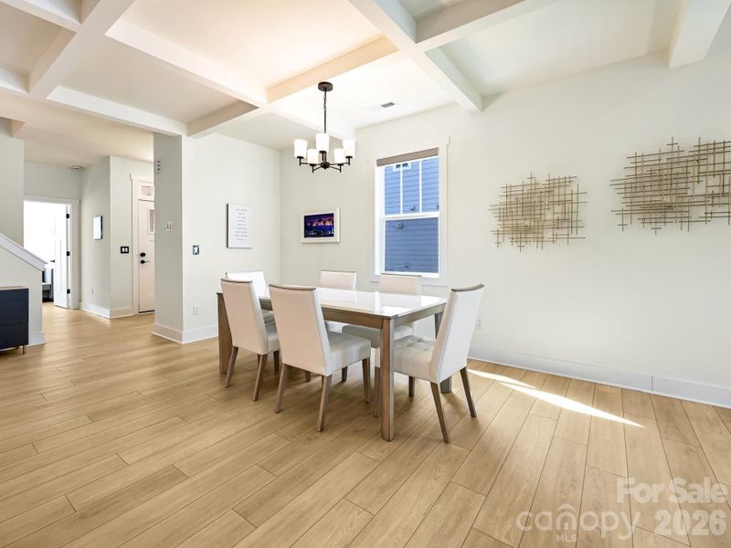 Beautiful Coffered ceiling