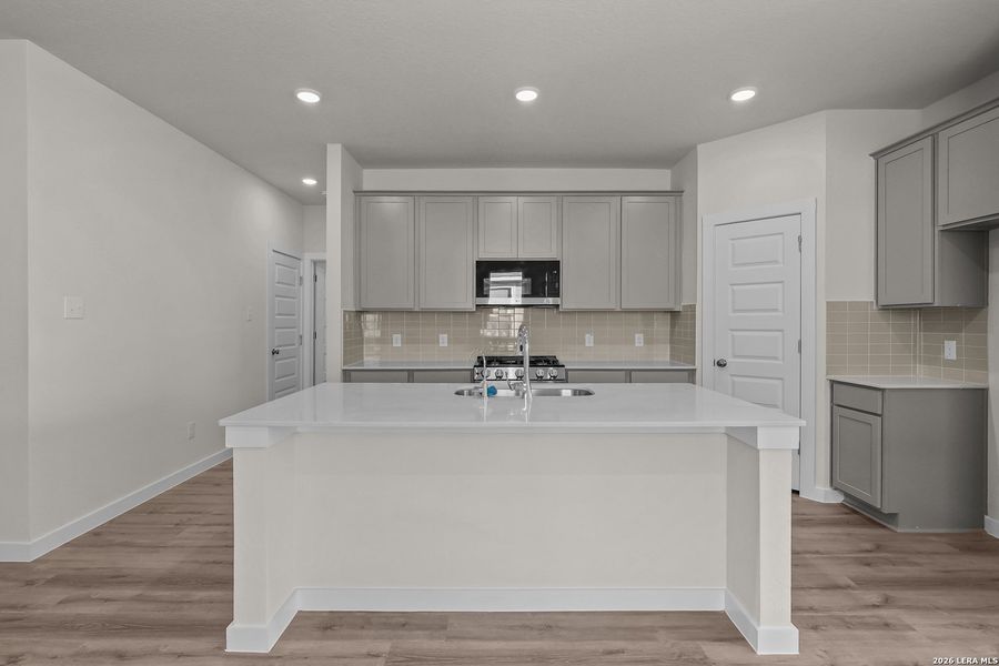 Furnished interior view inside a new home in Garden Grove, San Antonio (Image 15). Furnished interior view inside a new home in Garden Grove, San Antonio (Image 15).