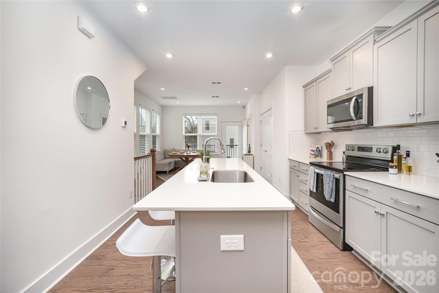 Furnished interior view inside a new home in , Charlotte (Image 24).