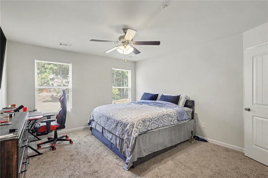 Furnished interior view inside a new home in , Atlanta (Image 10).