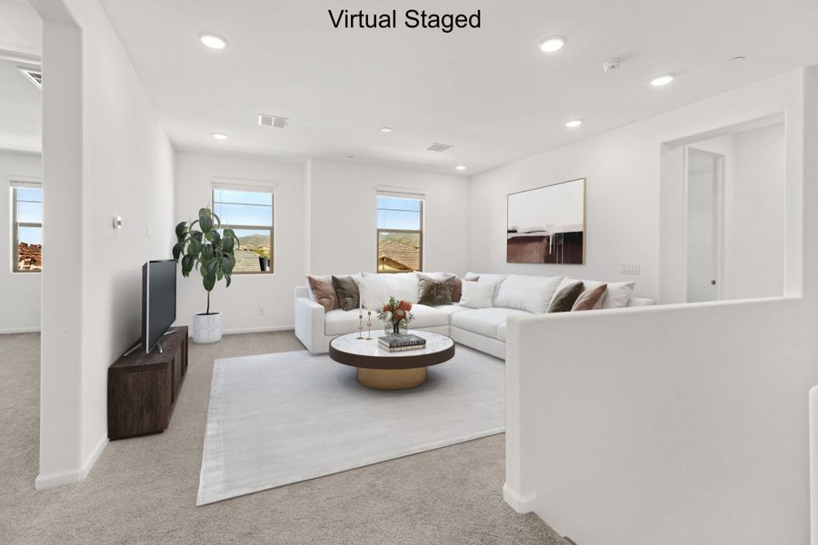 Furnished interior view inside a new home in Montelena, Marana (Image 8).