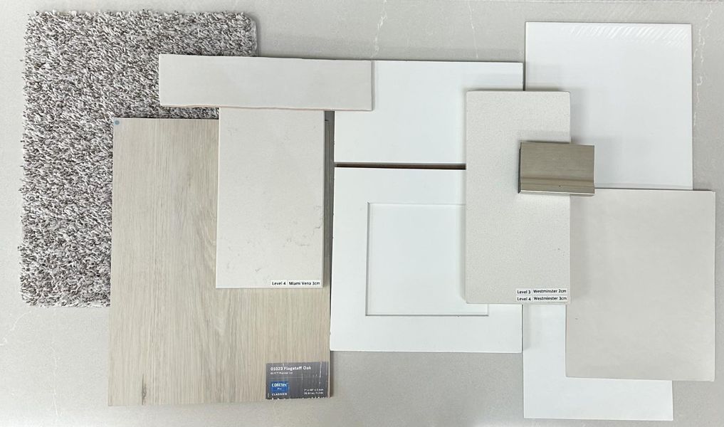 Final interior selections for 13443 Sun Cay Drive.