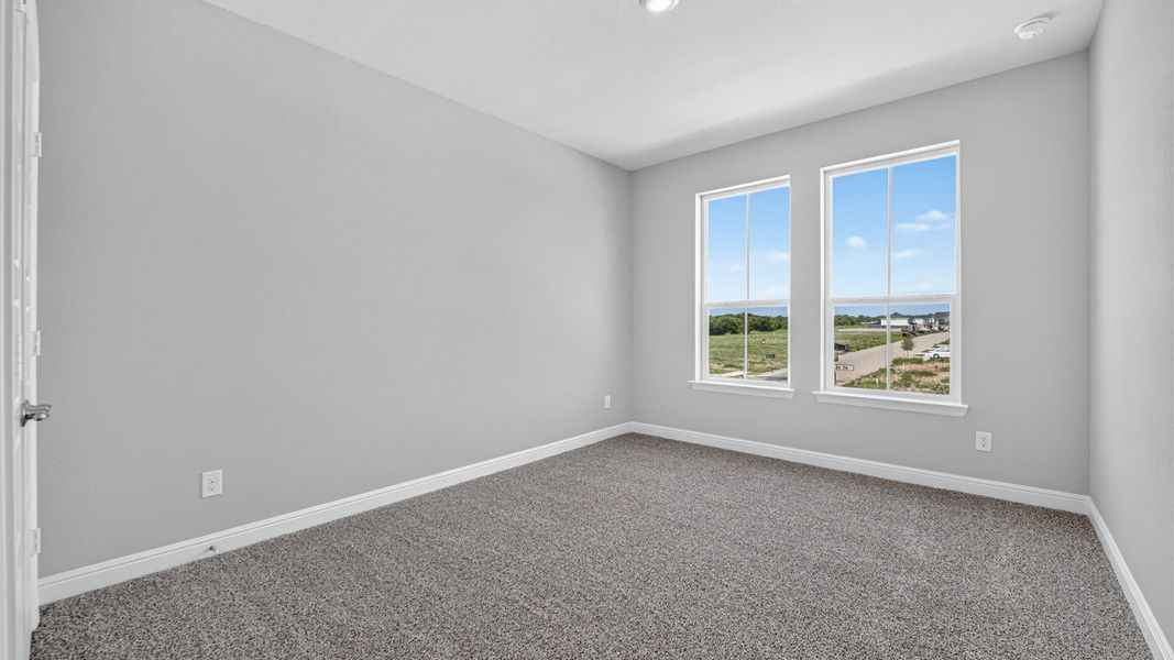 Representative unfurnished interior of a home built from the Tallow by D.R. Horton in Treeline, Justin (Image 30).