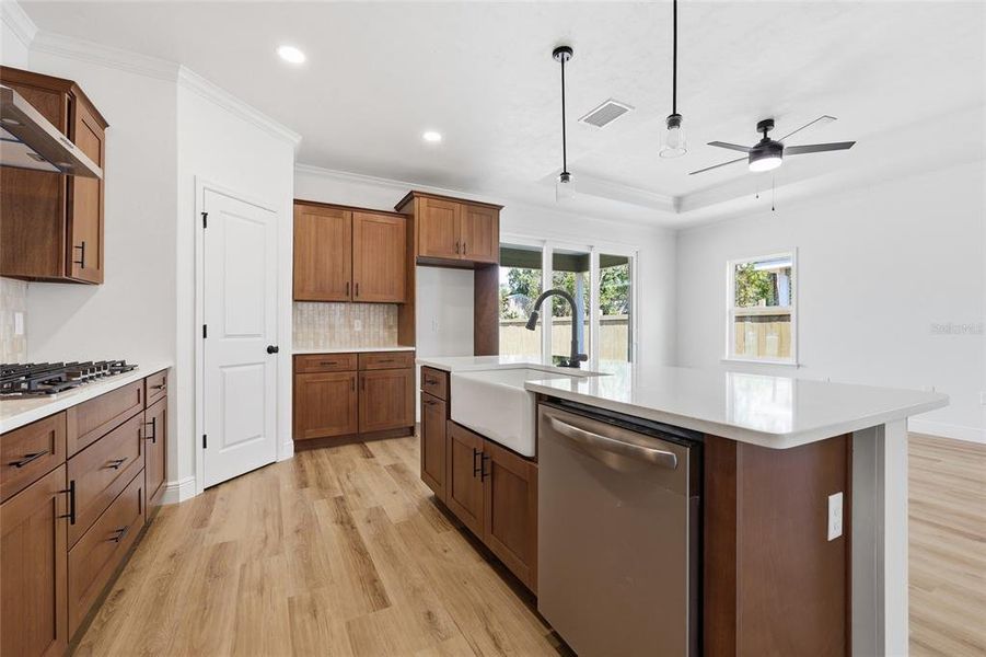 Furnished interior view inside a new home in Grand Oaks, Gainesville (Image 9).