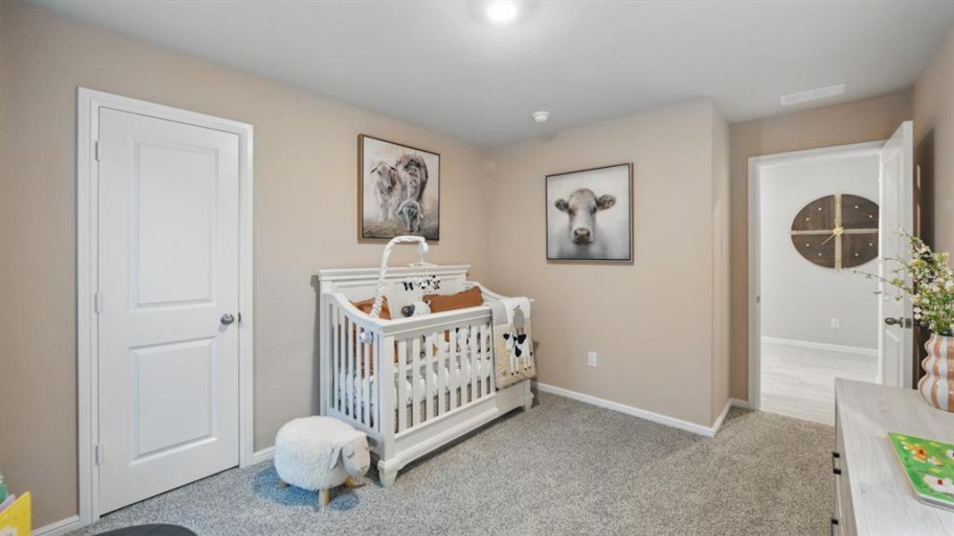 Furnished interior view inside a new home in Lonestar at Liberty Trails, Fort Worth (Image 33).