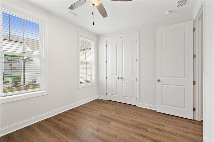 Spacious, unfurnished interior of a new home in Promenade at Sawnee Village, Cumming (Image 13).