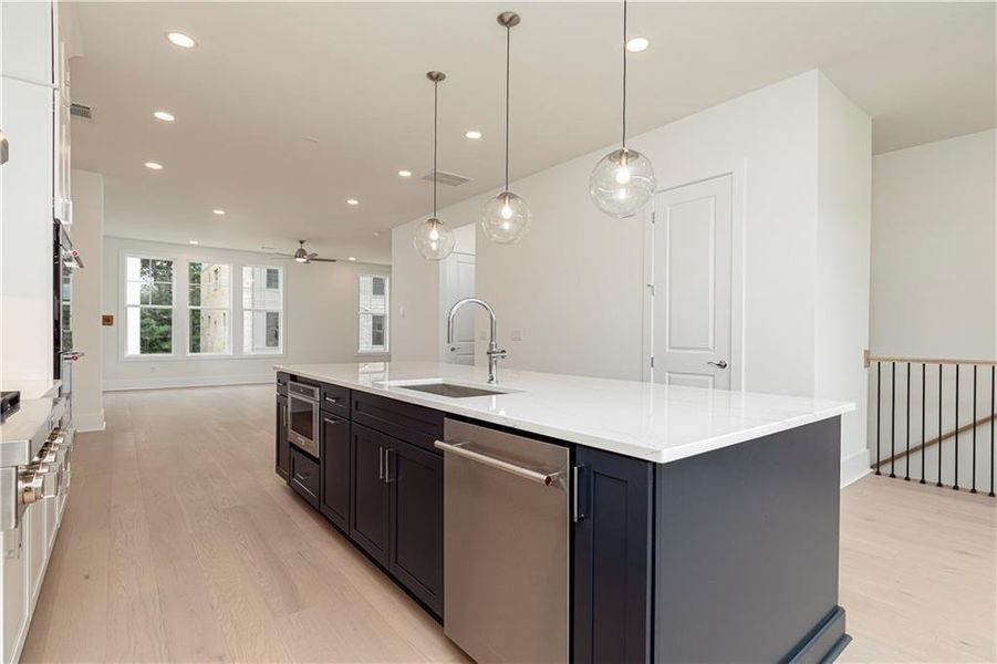 Furnished interior view inside a new home in , Brookhaven (Image 5).